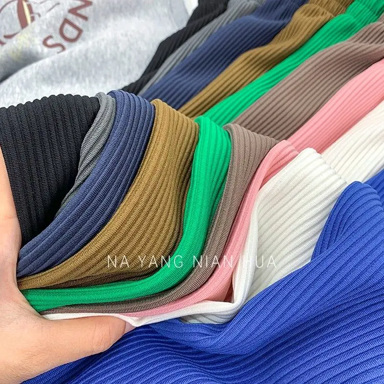 women's fashion 2022 Women Spring Autumn New High Waist Pleated Trousers Female Loose Wide-leg Pants Ladies Solid Straight Casual Pants T39 cargo pants