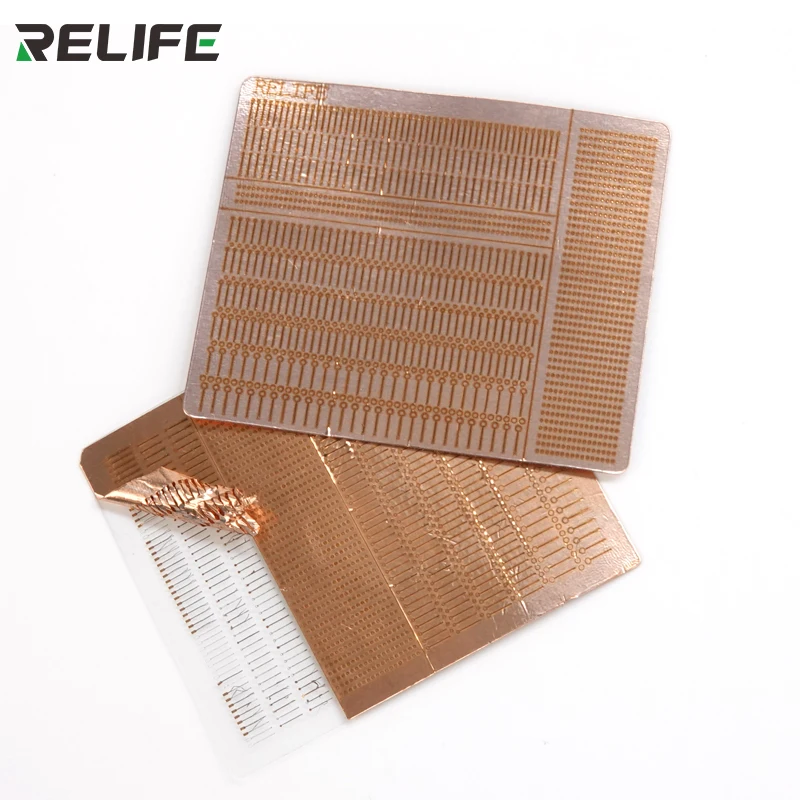 Phone Repair Tools Phone Repair Kit Tool Kit RELIFE Copper Pads Patch Solder Lugs Traceless Repair Phone Motherboard Logic Board PCB Fingerprint Sodering Point Tools