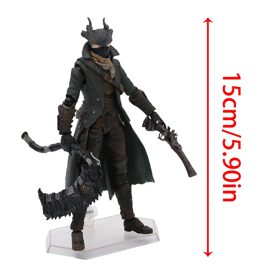 Bloodborne Hunter Figma 367 Action Figure Model Toy Gift For 