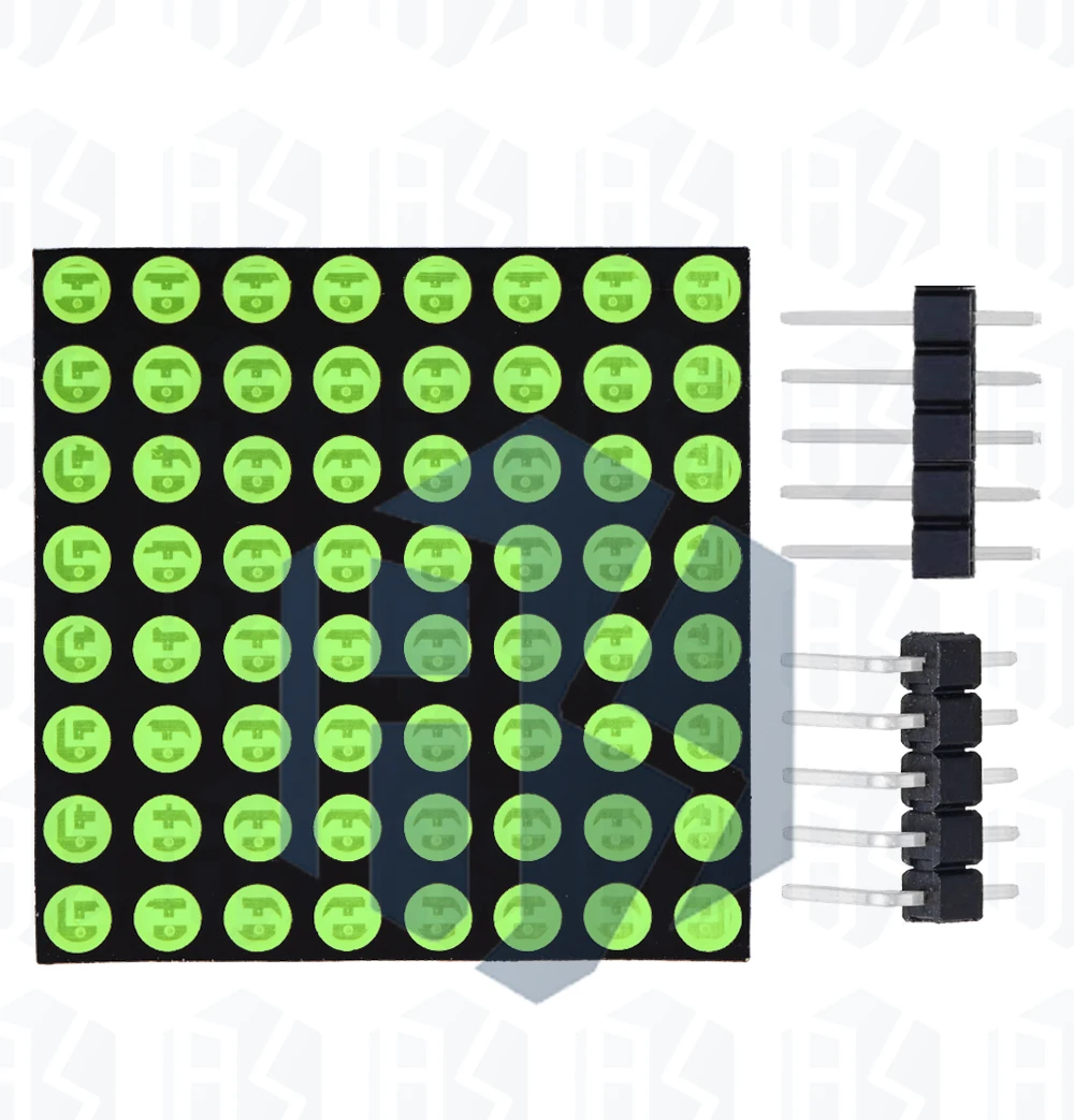 1 Stück egbo max7219 Punkt matrix modul für Arduino Mikro controller 4 in einem Display mit 5p Leitung – Detail 22