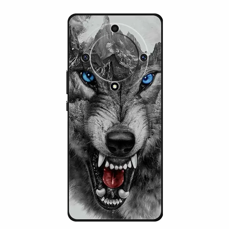 Cat Design Soft TPU Silicone Phone Case