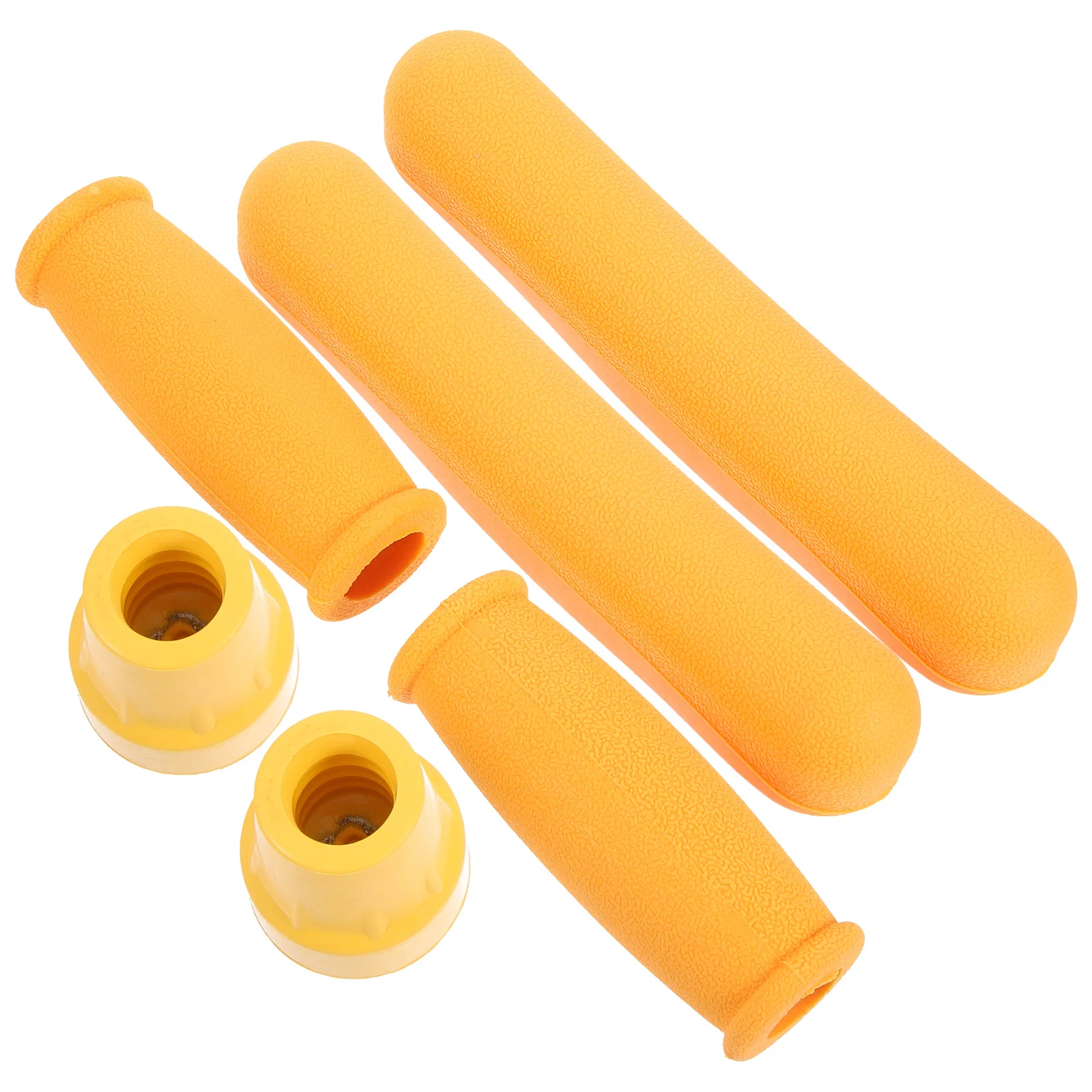 Crutch accessory kit 1 Set of Feet Cap Underarm Crutch Pad Walking Crutch Kit Hand Grip for Accessory