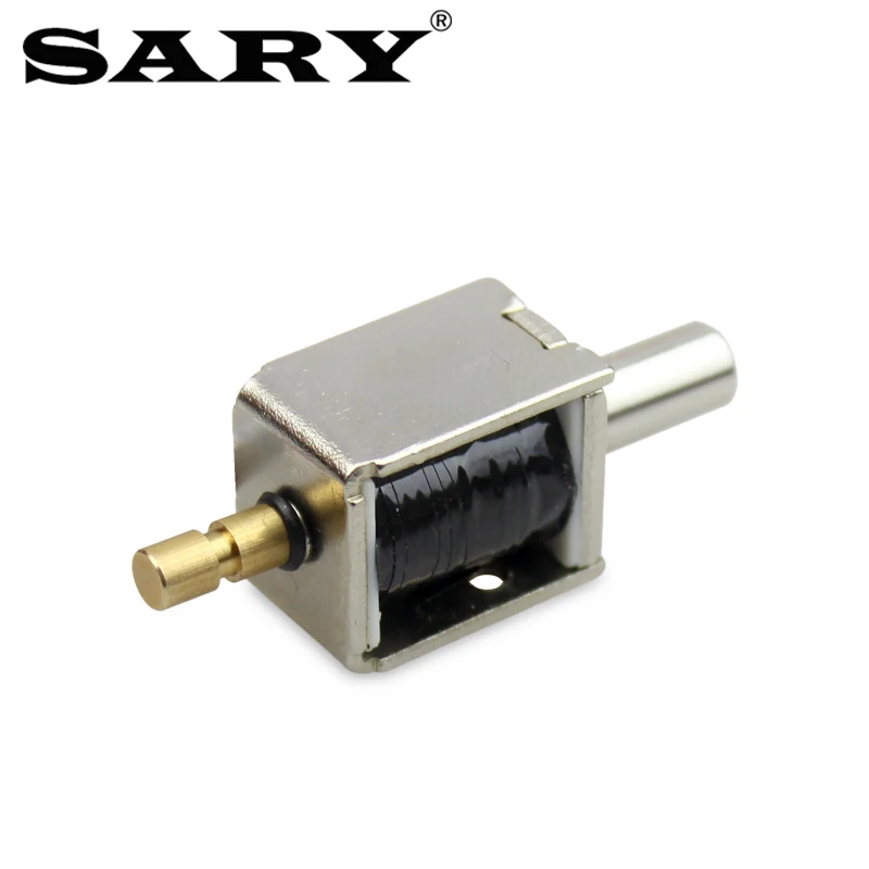 DC12V mini electric lock push-pull solenoid valve small electric bolt lock electric solenoid lock