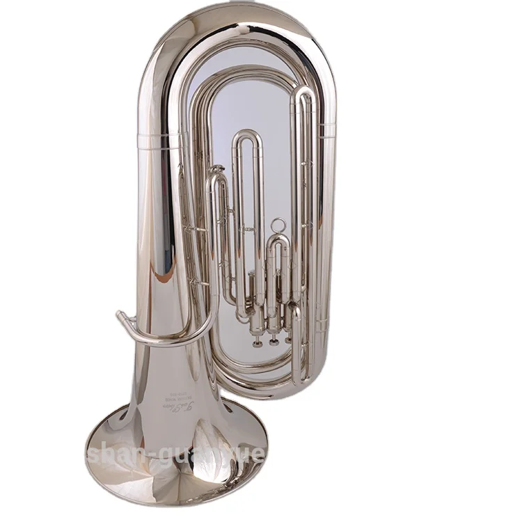 Nickel Plated Bb Tone Tuba