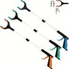 81cm Foldable Litter Clip Portable Long Handle Picker Arm Extender Garden Garbage Grabber Pick Up Tools 1