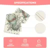 Eucalyptus Egg Easter Linen Table Runner Spring Farmhouse Kitchen Dining Table Decor for Indoor Outdoor Home Holiday Party Decor 6
