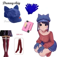 Game MiSide Horror Mita Мита Cosplay Props Hat Cassette Tape Socks Glove Customized