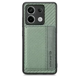 Premium RFID Blocking Leather Wallet Case with Magnetic Closure for MOTO Edge 5G 2025 (Green)