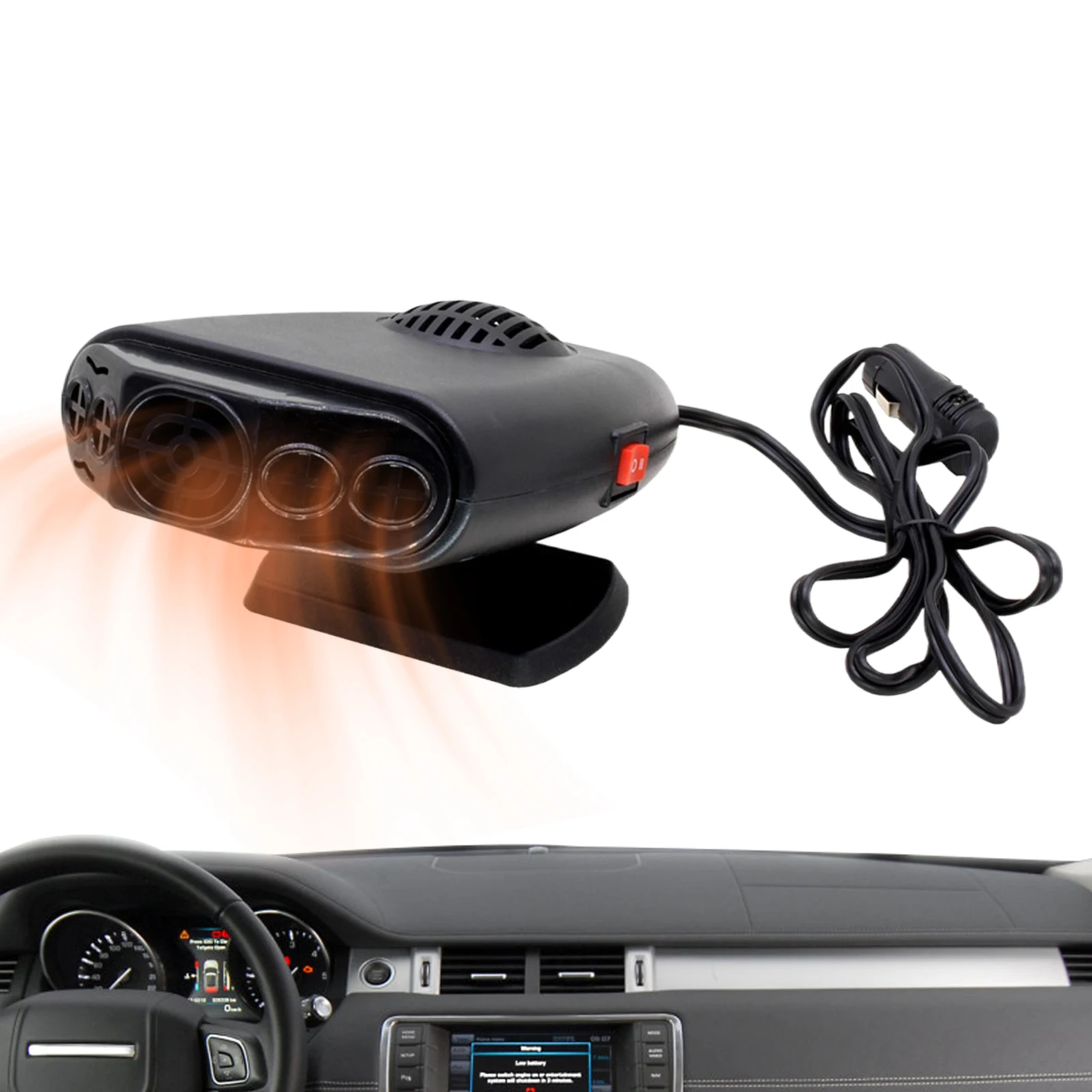 Portable Car Defogger, Car Defroster, Car Heater, Windshield