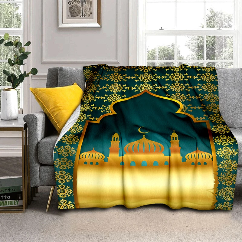 Modefa Turkish Islamic Prayer Mat,Praying Throw Blanket for Men Women