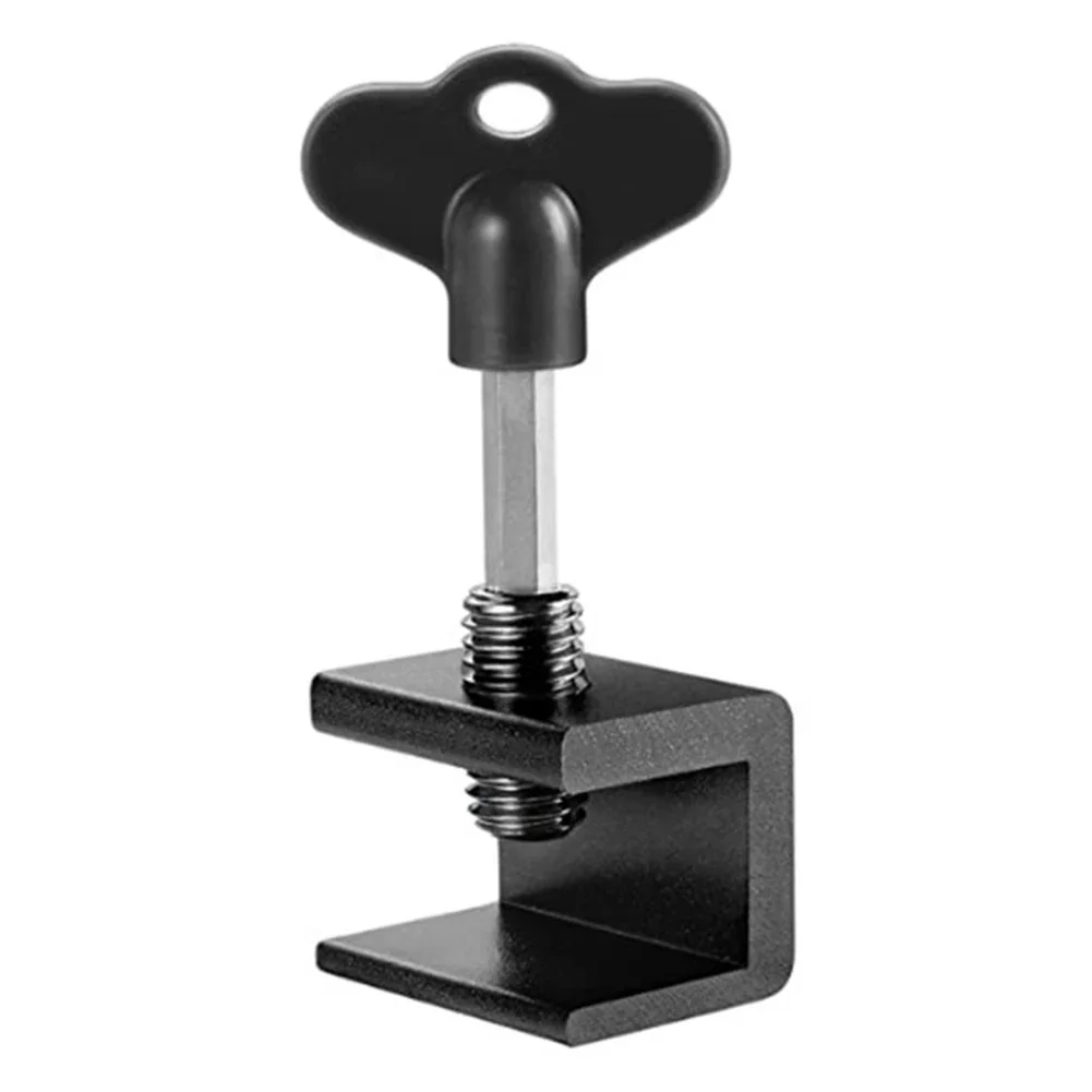 Sliding Door Window Lock with Key Wrench Security Window Door Lock Aluminium Alloy Limit Stop Locks Kid/Children Guards child lock door lock safety lock door window lock