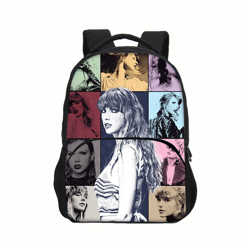 Swifts Cartoon Prints School Bag for Primary Backpack Anime School Bags for Boy Girl,Durable Kid Bag T-taylors 6