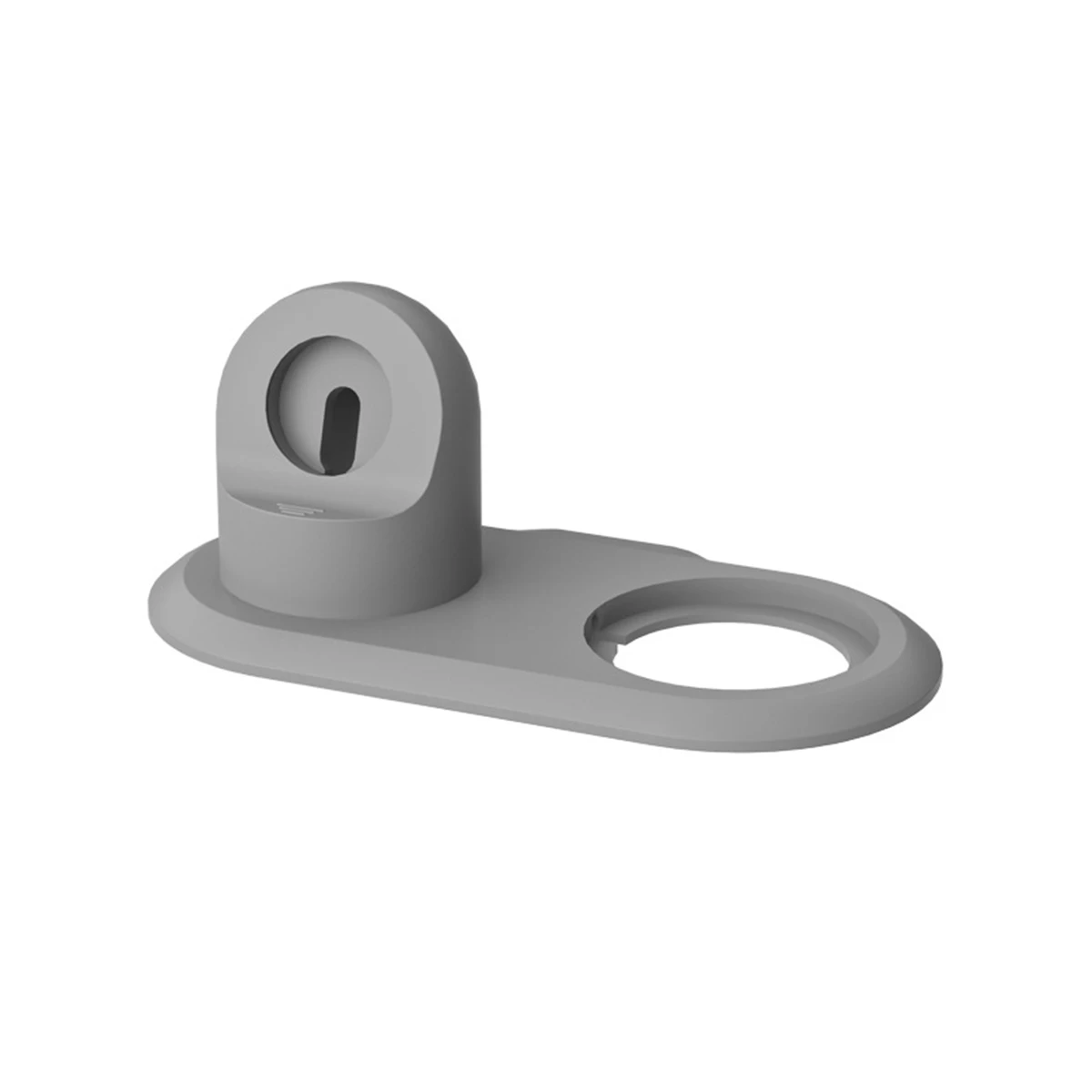 Silicone Phone Holder Stand for IPhone 16Pro Max Apple Watch Magsafe Charger Charging Station Dock Desk Bracket for Iwatch