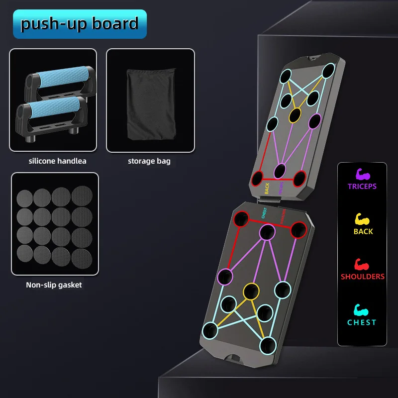 Olding Push-up Board Support Muscle Exercise Multifunctional Table Portable Fitness Equipment Abdominal Enhancement Support