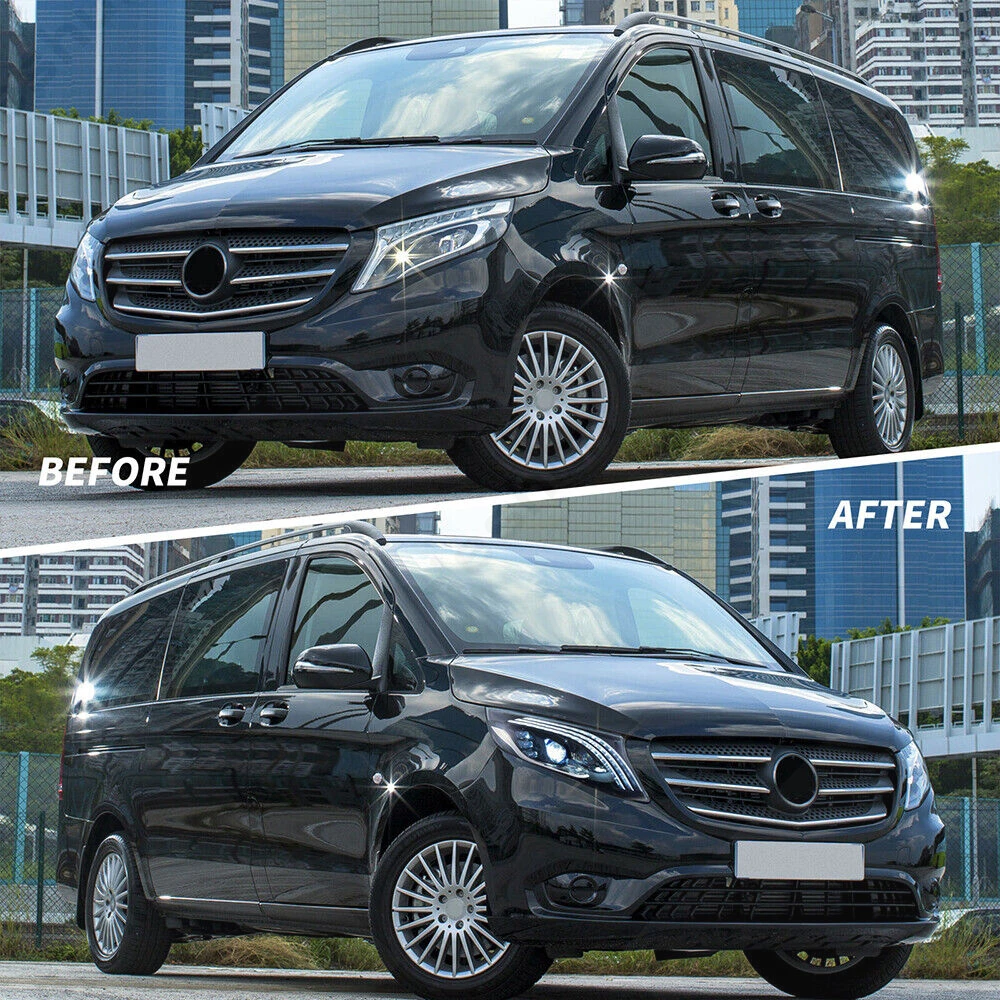 Conjunto de Faros delanteros para Mercedes Benz clase V VITO