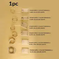 1Pack Fairy Light String Led Copper Wire String Light 1/2/3/5/10M Battery Powered For Bedroom Garden Party Wedding Decoration - Image 6