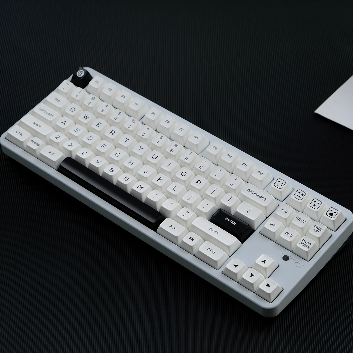 Perfil Clone Teclado Mecânico Gmk Wob Bob Pbt Double Shot Caps de Teclas Leves para Interruptor mx Personalizado Conjunto qx SA - Imagem 4