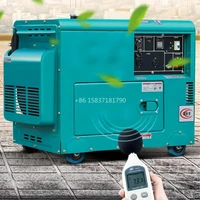 เงียบชุดเครื่องกําเนิดไฟฟ้าดีเซล ATS Auto Start Power 3 เฟสรีโมทคอนโทรลเอาต์พุต DC 20kw 25kva 30kva 40kva 50kva 30kw 6