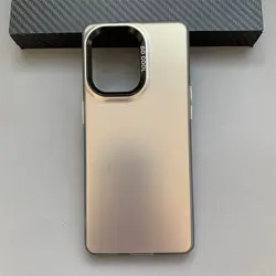 Fodero per telefono opaco in metallo aurora di lusso