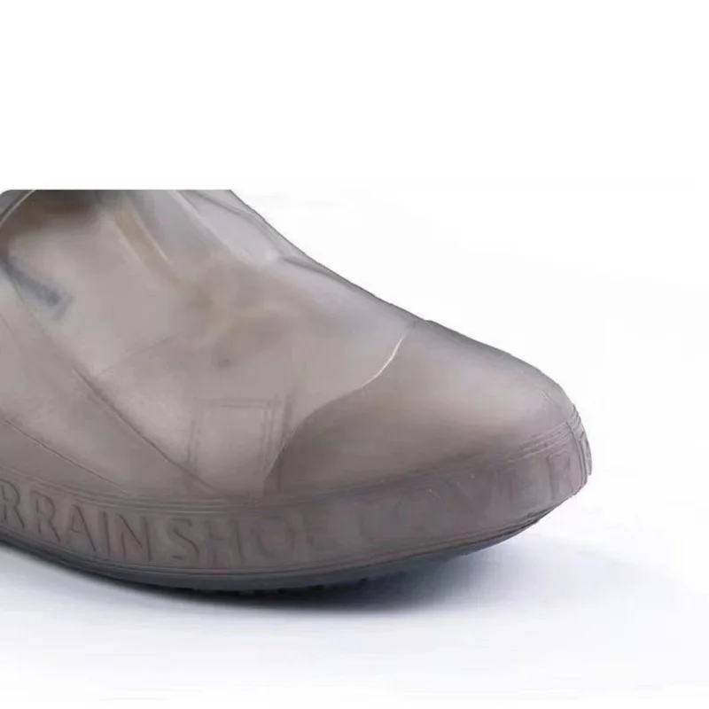 Gris - L 37-39 - Couvre-chaussures en silicone imperméable à tube haut,  Matériau unisexe, Protecteur de chaus