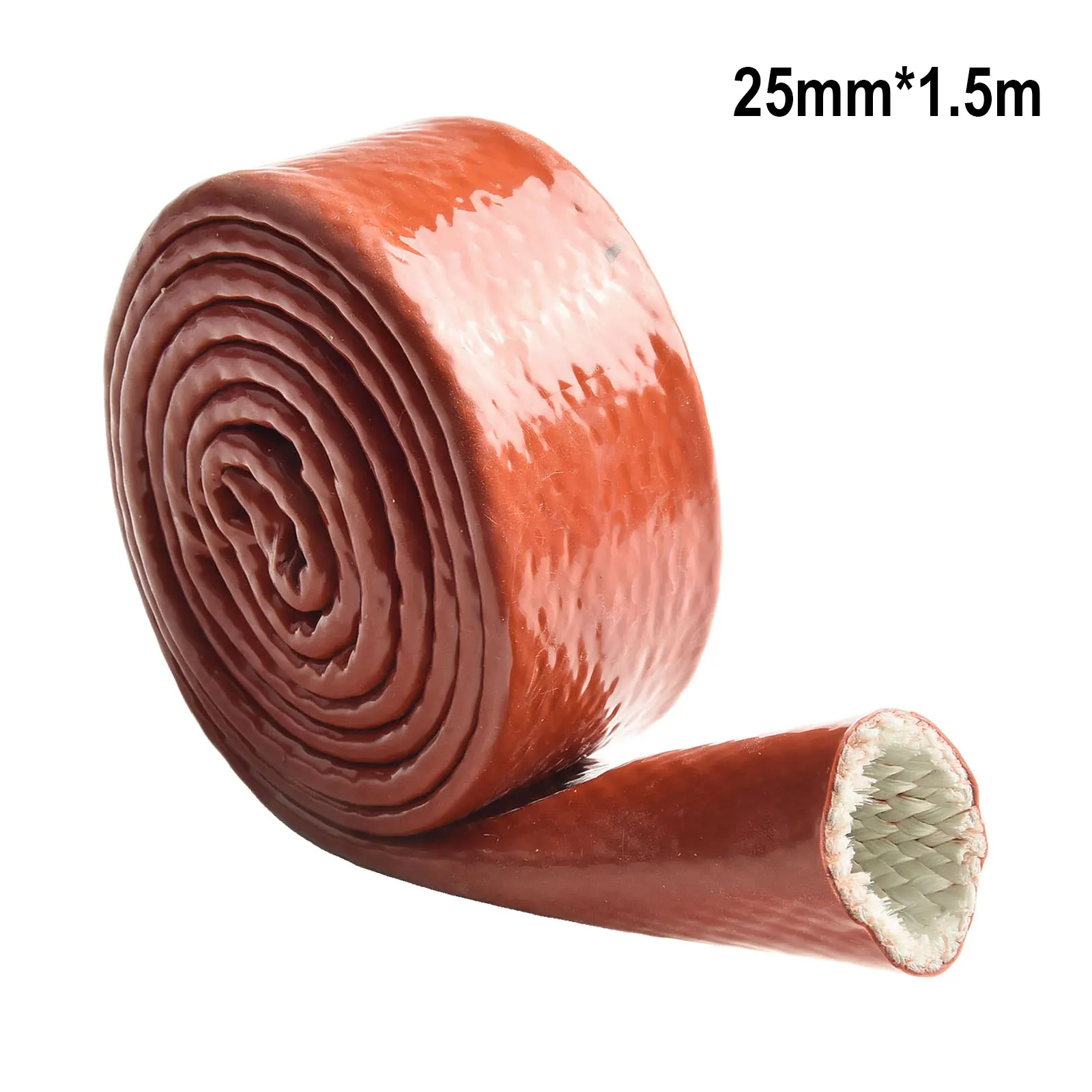 1 Roll Heat Shield Sleeve Heat Resistant Cable Sleeve for Hoses Cables