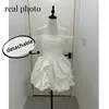 Newest Short Wedding Dresses Classic Elegant Boat Neck Simple Bridal Dress Backless Sexy Vestidos De Novia Customized 6