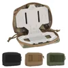 Molle Pouch Phone Folding Navigation Board Organizer Double Zipper Outdoor Hunting Airsoft Dustproof Mobile Phone Protective Bag 1