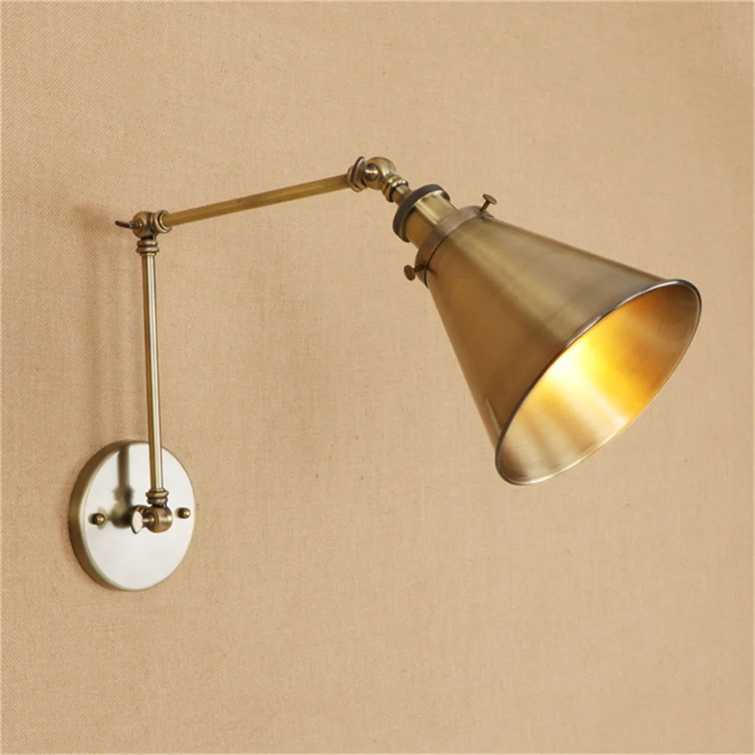 Vintage Wall Lights Bedside Wall Lamp Sconce Modern Light for Bedroom Nordic Wandlamp Industrieel 85-285V Wandlampe