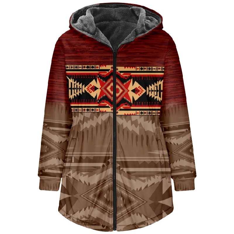 New creative pattern cotton jacket hooded sweater casual printing men's zippered hooded cardigan cotton jacket gray lining