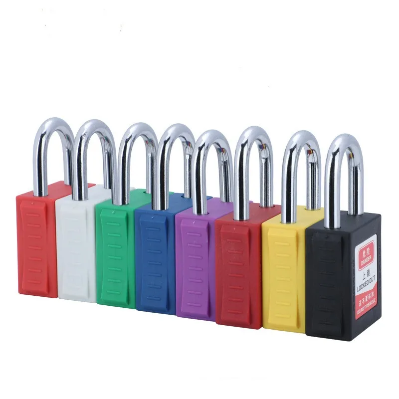 25Mm 38Mm 76Mm Colore Lucchetto Di Sicurezza Lucchetto Con Grillo In Acciaio Candado Industriale Stesso Serrature A Chiave Lockout Tagout Produzione F