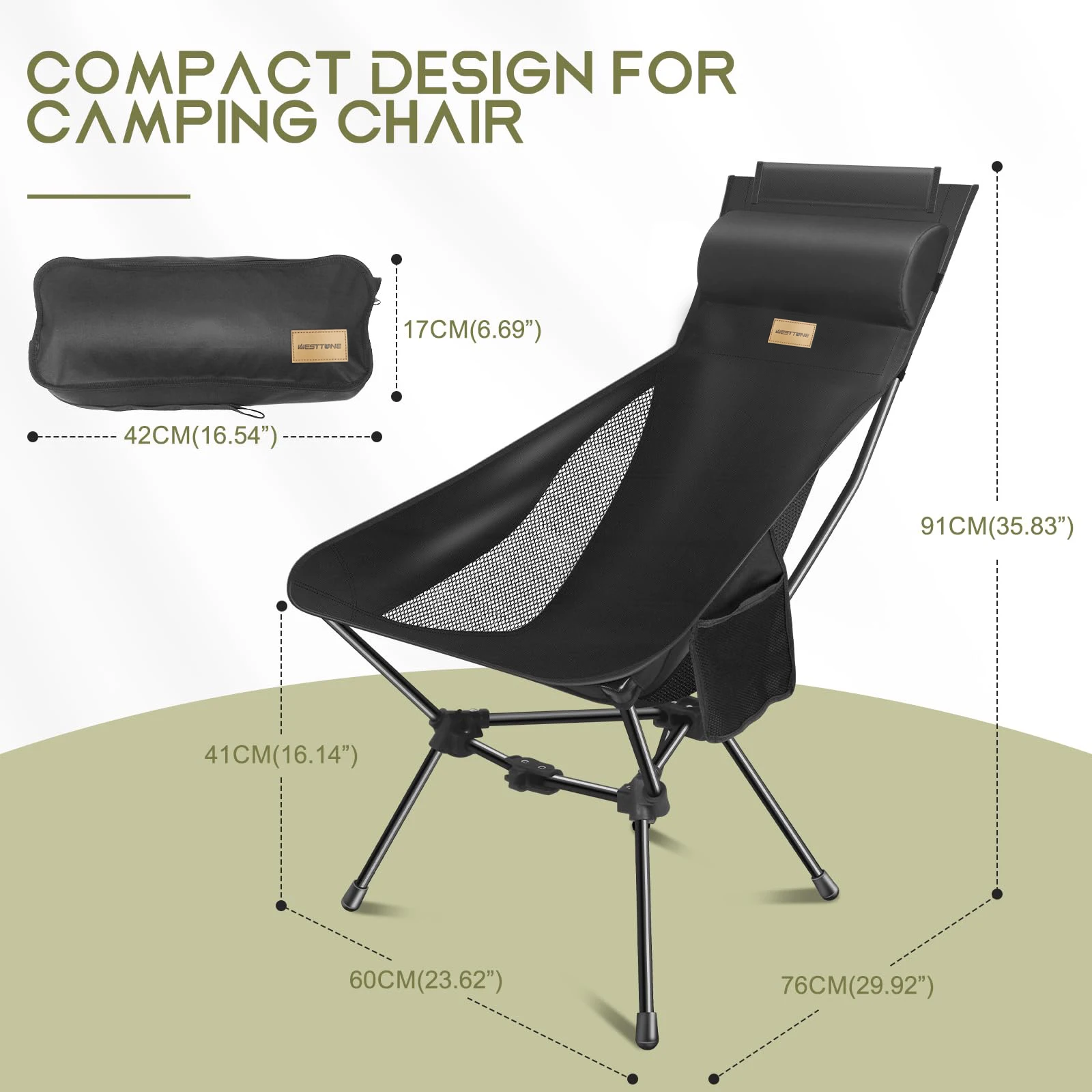 WESTTUNE Camping Chair 4