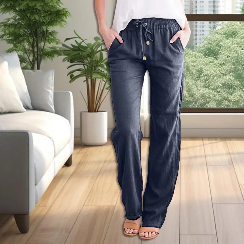 Рисунок 4 - Женские однотонные широкие брюки