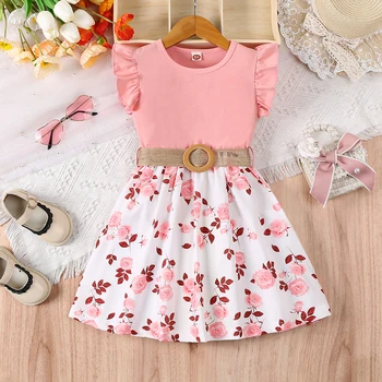 Ruffled Floral Summer Dress 1