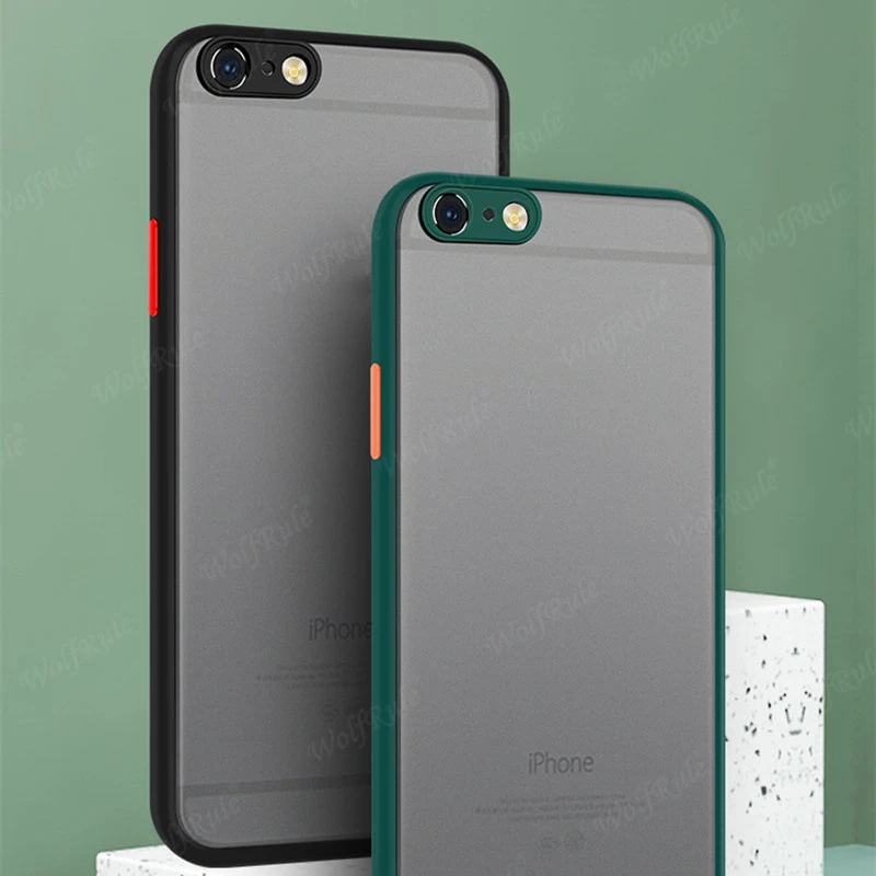 For Iphone Se 22 Case For Apple Iphone Se 22 Capas Back Matte Translucent Cover For Iphone 8 Plus 12 13 Pro Max Se 22 Case Phone Case Covers Aliexpress