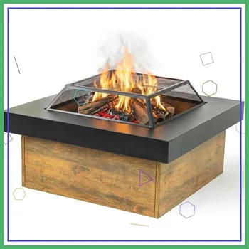 Outdoor Wood Fire Pit 1