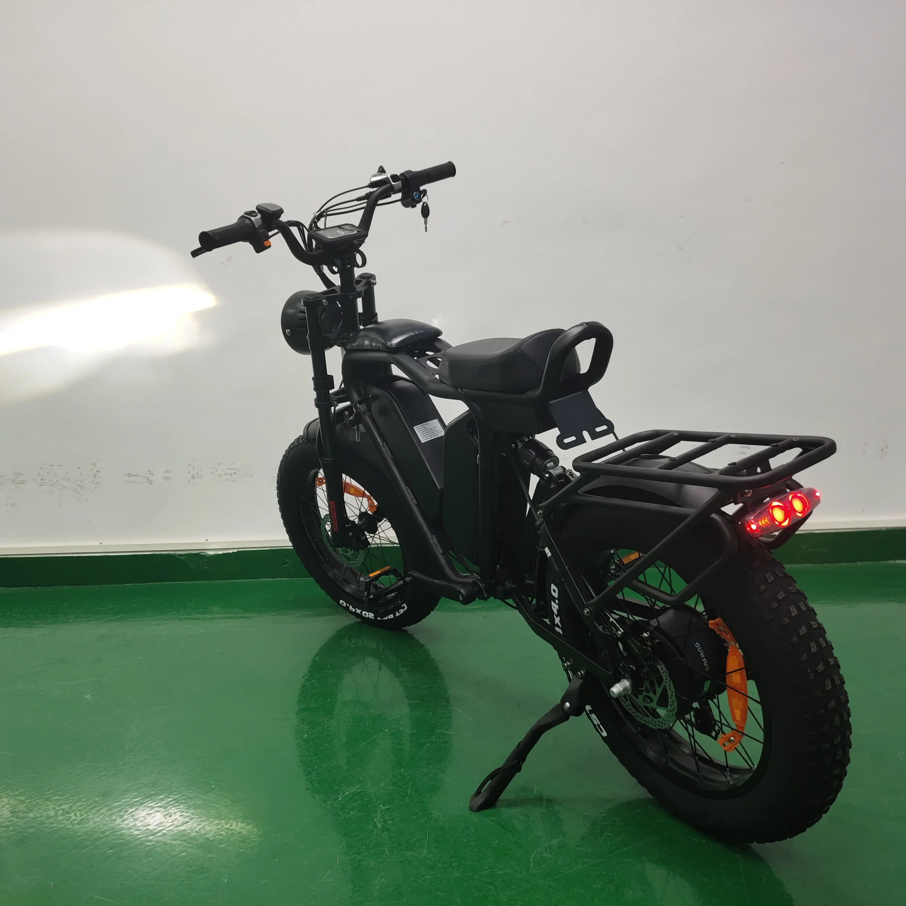 20inch 48v 22ah*2 Dual Lithium Battery 1000w Brushless Motor E Fat Tire Bike Ecycle Cargo Ebike Delivery Electric Bicycle