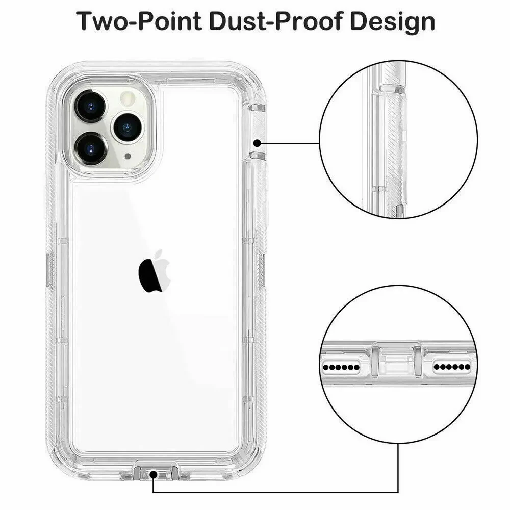 Ultra-Durable Transparent Shockproof Phone Case