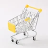 1 Pcs New Small Size Mini Kinderen Handkar Simulatie Kleine Supermarkt Winkel Wagentje Funny Winkelwagen Kid Toy 4