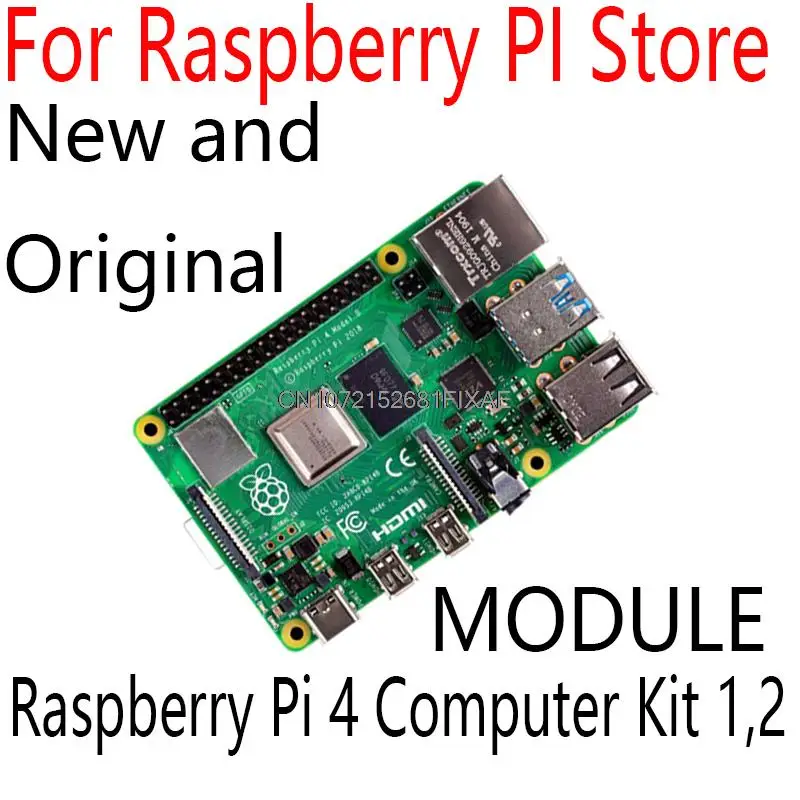 (Case + Fan + Scheda Sd Da 16Gb + Alimentazione + Cavo Micro O Display) Braccio Scheda Pi 4B 1Gb 2Gb 4Gb 8Gb Più Veloce Di 3B + Raspberry Pi 4 Kit 1,2