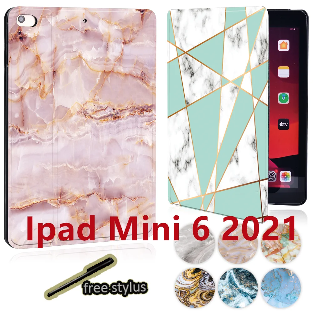 

Foldable Stand Cover IPad Case for 2021 Mini 6th Generation 2021 Case IPad Mini 6 A2567 A2568 A2569 PU Leather Funda