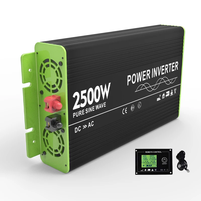 Inversor 300W 500W 1000W 2000W 2500W 3000W 5000W Inverter Di Potenza A Onda Sinusoidale Pura 12V 24V 48V A 110V 220V Dc A Ac Solare