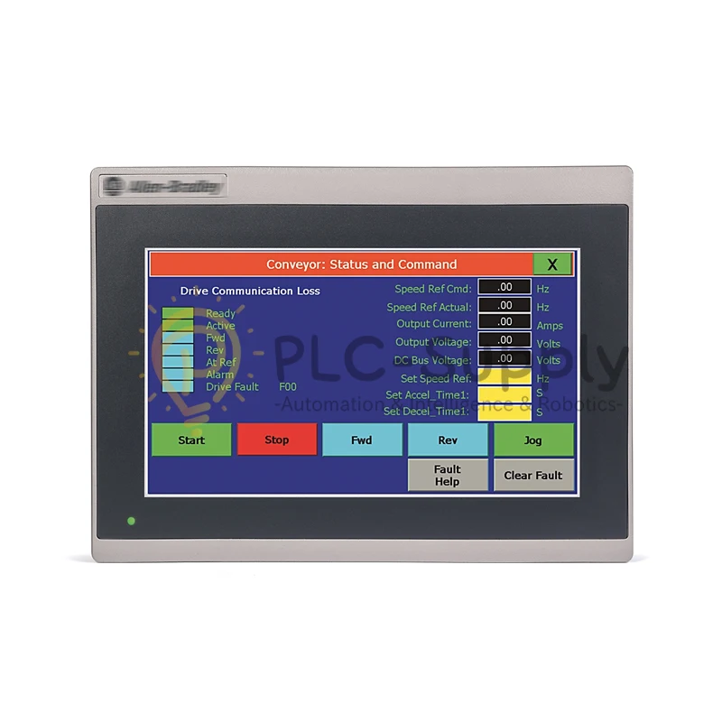 

2711R-T7T PanelView 800 Series PanelView 800 Touch Screen HMI - 7 in LCD TFT Display | PLC-Supply