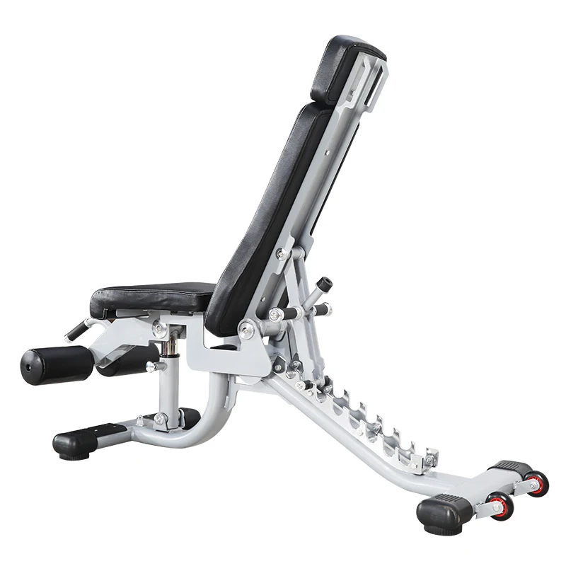Multi-Functional Household Fitness Equipment Foldable Dumbbell Stool and Sit-Up Board Muscle Training Bench