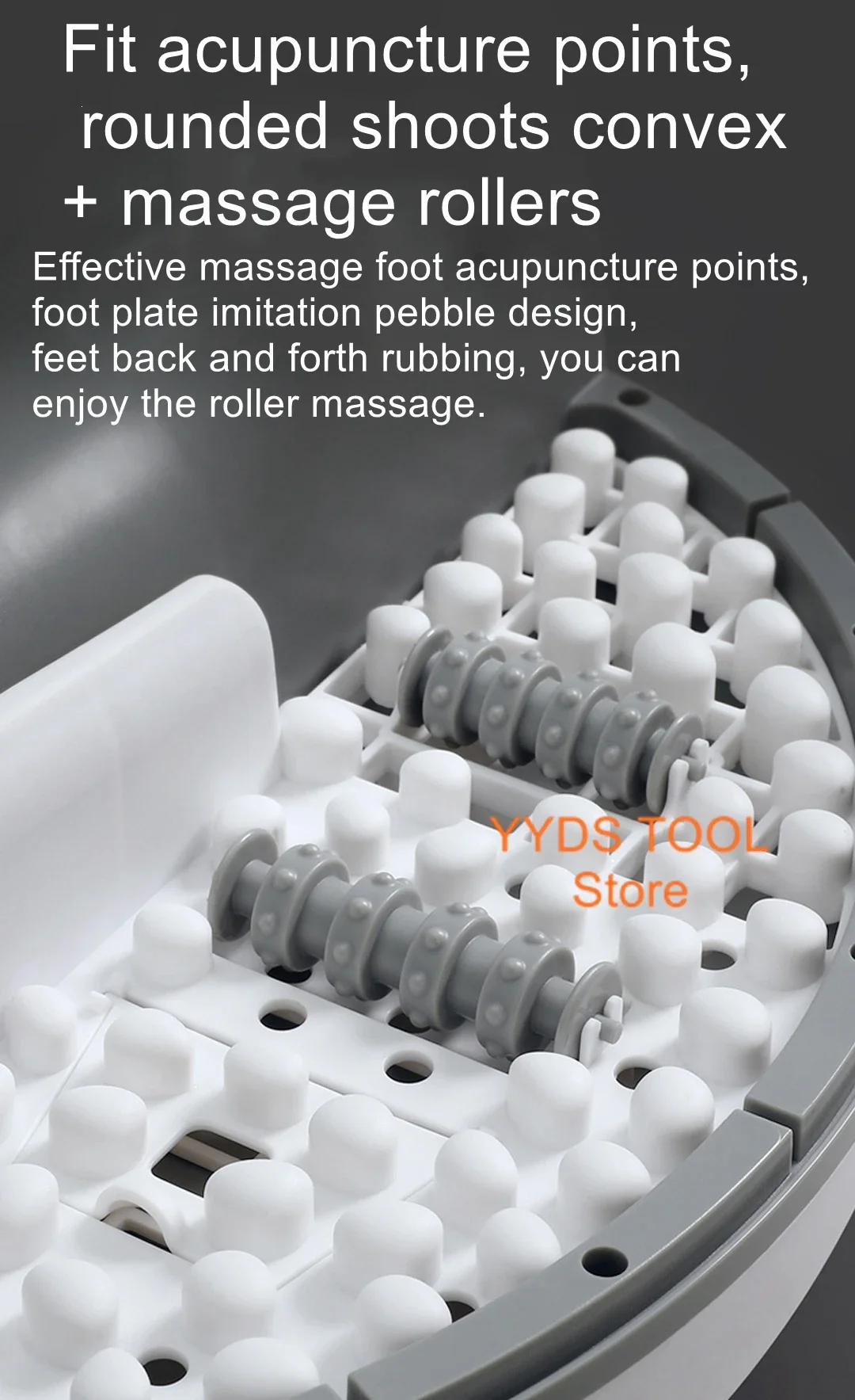 Description Picture 5 of itemSteam footbath massage heating constant temperature steam home foot washers soaking foot basin bucket