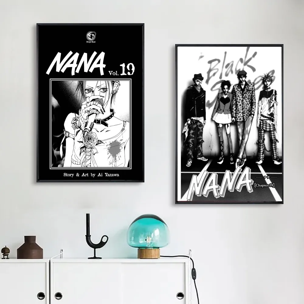 

Classic Anime NANA Poster DIY Poster Kraft Paper Vintage Poster Wall Art Painting Study Stickers Big Szie Wall Painting