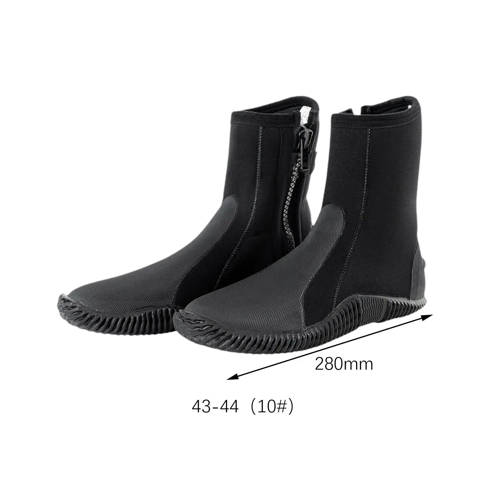 Neoprene Dive Boots 5mm Warm Multifunctional Lightweight Snorkeling Booties for