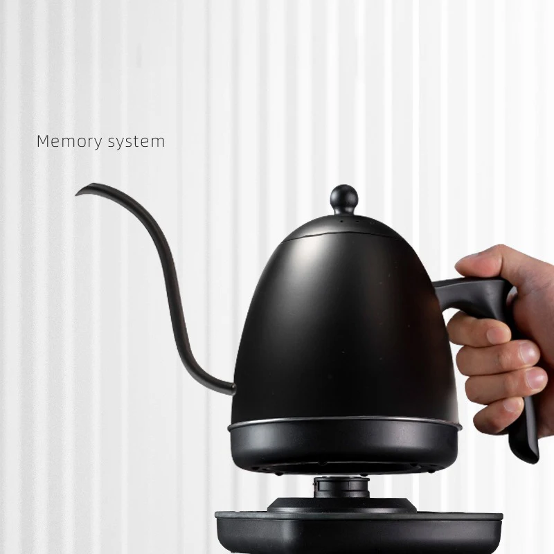 Stainless Steel Electric Kettle with Gooseneck for Pour Over Coffee