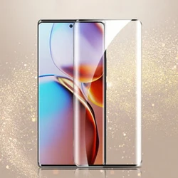 3D Curved Tempered Glass Screen Protector - Full Cover Protective Film - Tempered glass (For Moto Edge 40 Pro)