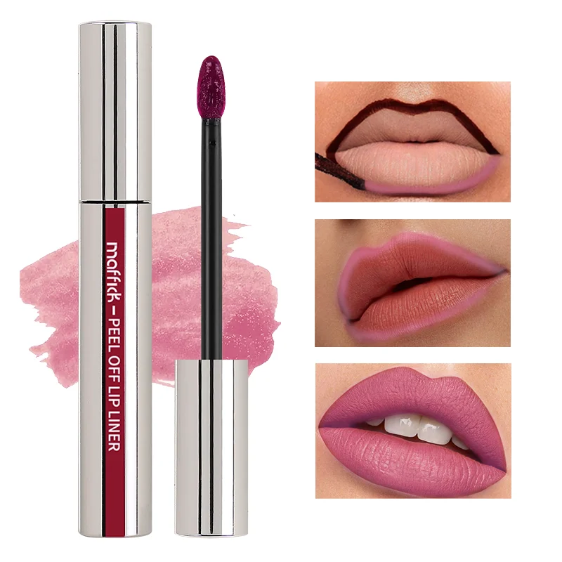 Lip Liner Pencil Lip Liner Lipliner Pencil Lip Liner Set Lipstick Set Lipstick Pencil Lip Makeup Set Peel-off Lip Liner Pen 3 Colors Temporary Lip Tattoo Waterproof Smudge-proof Non-stick Cup Tattoo Lipstick Makeup