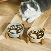 New Slow Food Bowl Ceramic Food Bowl for Dogs and Cats Slow Food Bowl Pet Supplies Anti Knock Anti Choke Feeder 2